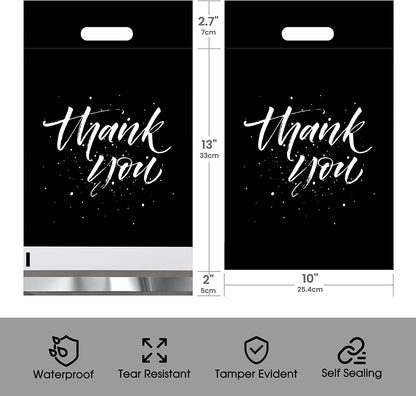 10x13 Poly Mailer Shipping Bags with Handle | 1000 Pack Wholesale