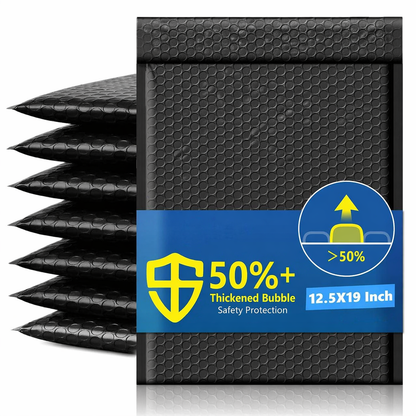 13.5x20.5 Inch Bubble Mailer | Usable Size 12.5x19"with 1/7" Thickened 125 pack