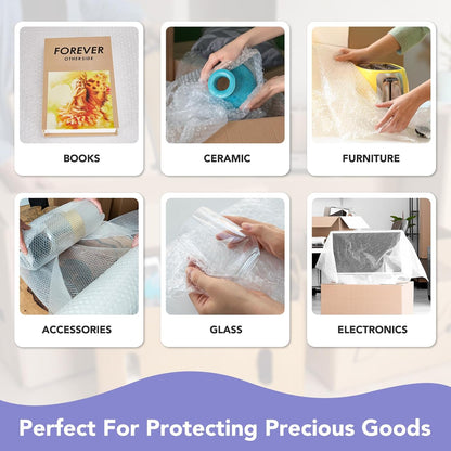 12 Inchx36ft Total Bubble Cushioning Wrap for Packing | 12 Pack Wholesale
