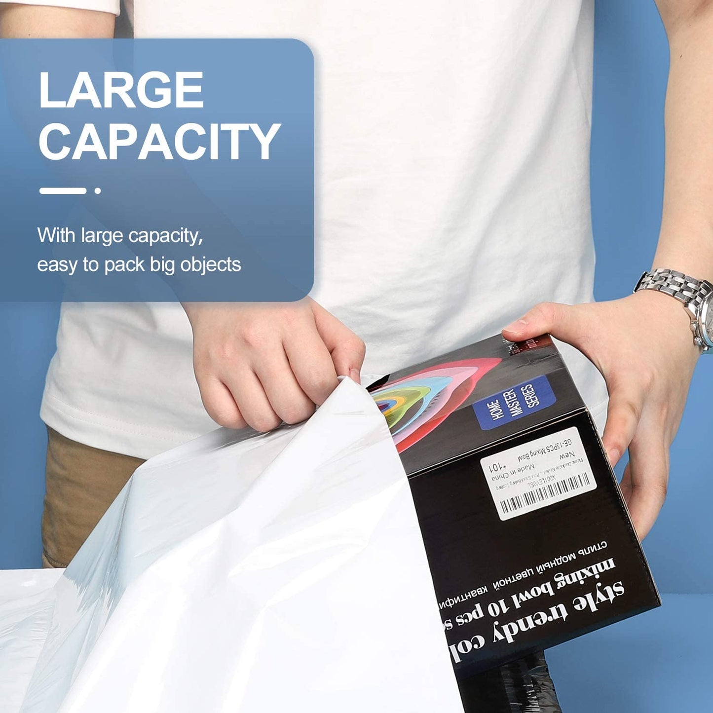 12x15.5 Inch Poly Mailers | 500 Pack Wholesale