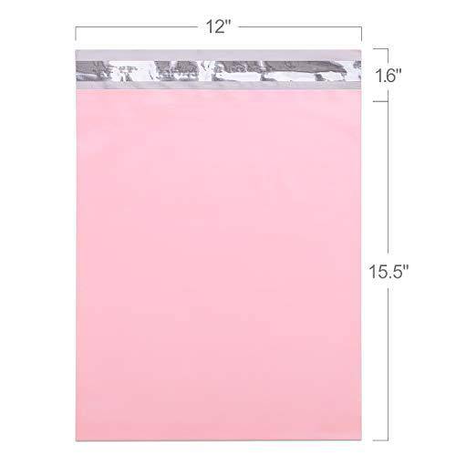 12x15.5 Poly - Mailer Envelope Shipping Bags | Sakura Pink - Shipping In Style