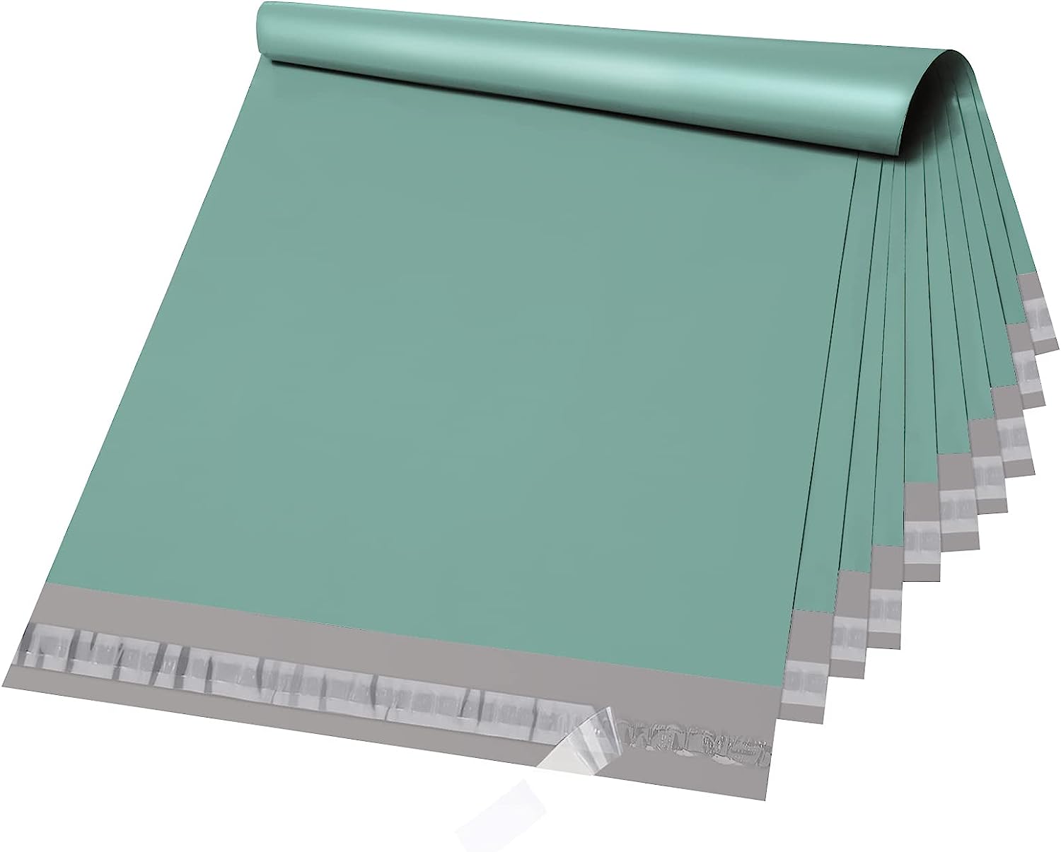 14.5x19 Poly - Mailer Envelope Shipping Bags | Grayed Jade Green - Shipping In Style