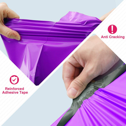 19x24 Poly - Mailer Envelope Shipping Bags | Purple - Shipping In Style