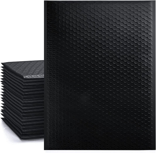 9.5x14.5 Bubble-Mailer Padded Envelope | Black