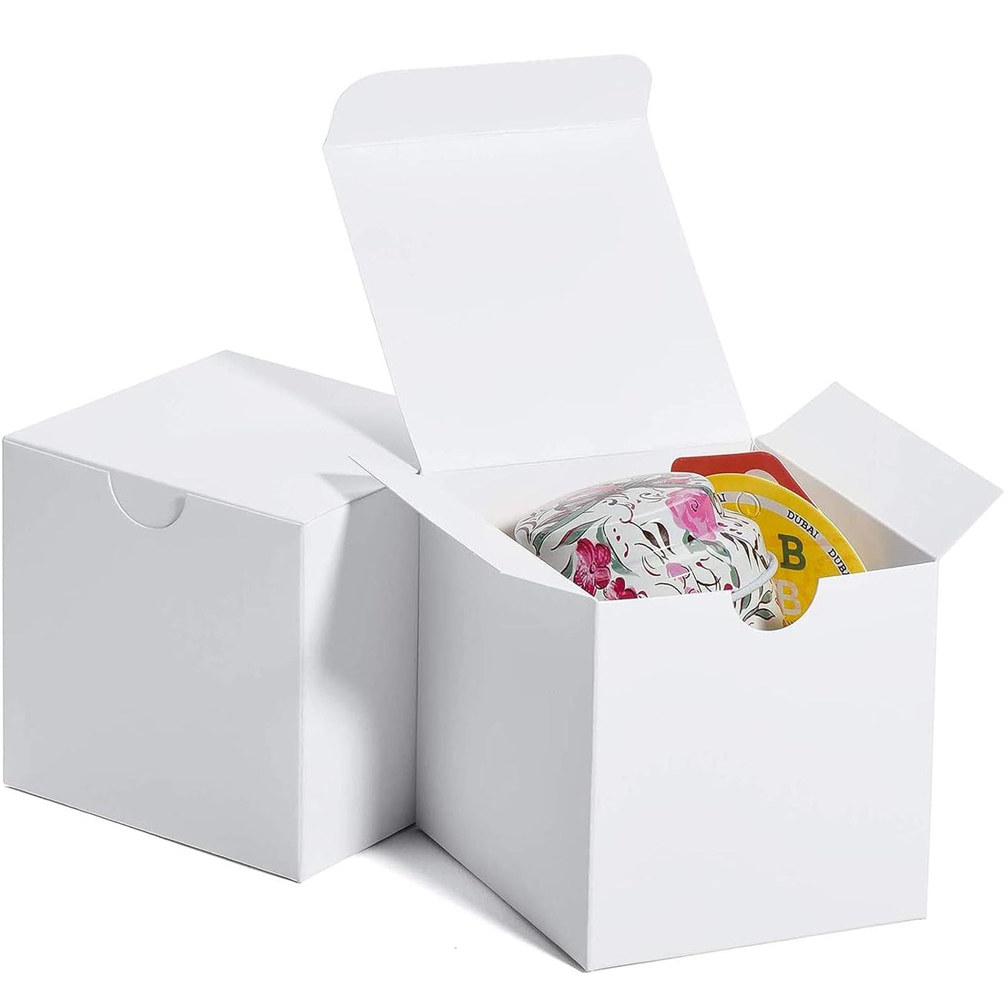 3x3x3 Inch Cardboard Gift Boxes with Lids