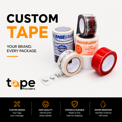 Custom-Printed Packing Tape | CPT1 (Made in USA)