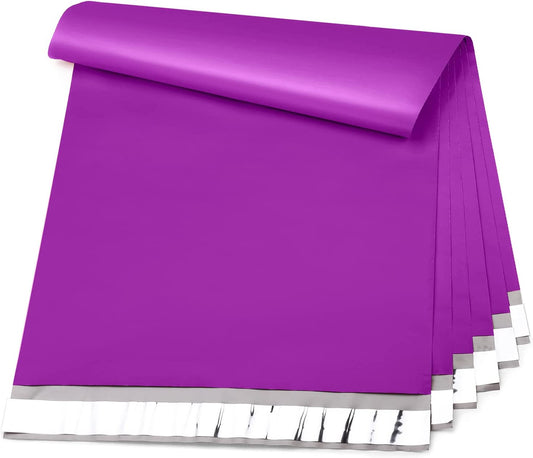 14.5x19 Poly-Mailer Envelope Shipping Bags | Purple