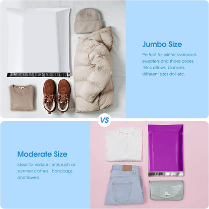 24x24 Inch Poly Mailers | 500 Pack Wholesale