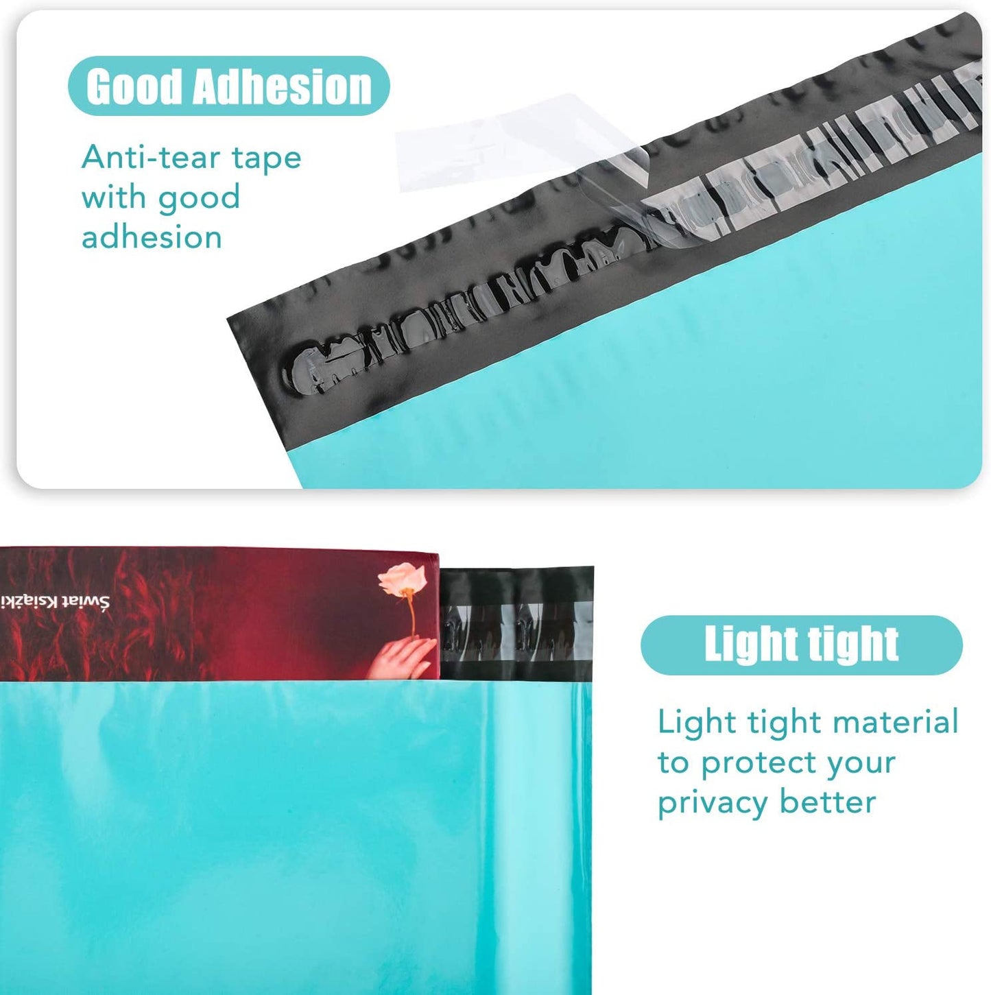 19x24 Poly-Mailer Envelope Shipping Bags | Teal