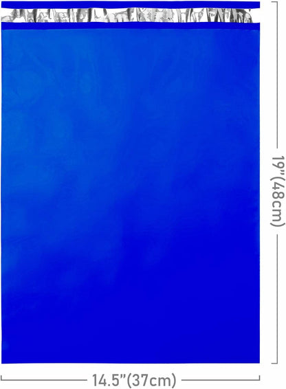 14.5x19 Poly-Mailer Envelope Shipping Bags | Royal Blue