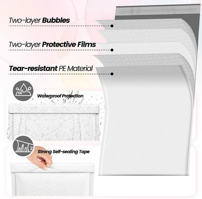 19x25 Bubble Mailer | Usable Size 19x24" | 120 Pack Wholesale