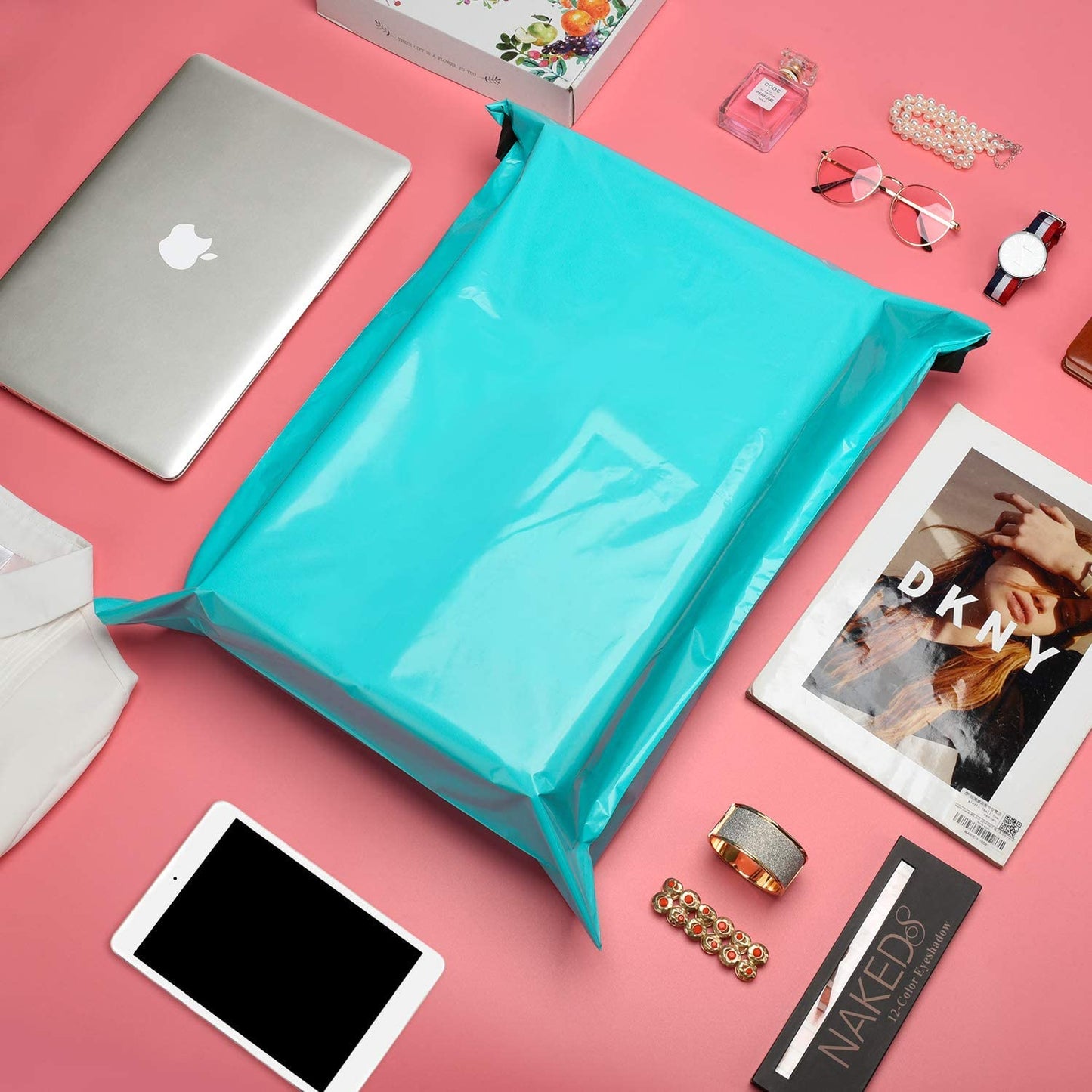 19x24 Poly-Mailer Envelope Shipping Bags | Teal