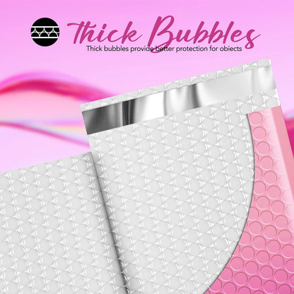 4x8 Bubble - Mailer Padded Envelope | Gradient Pink - Shipping In Style