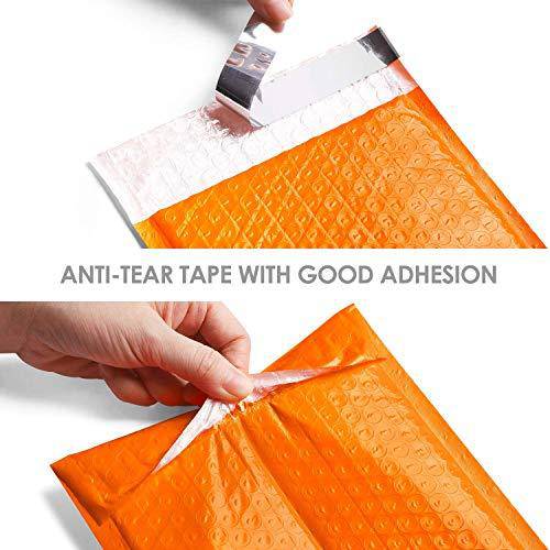 4x8 Bubble - Mailer Padded Envelope | Orange - Shipping In Style