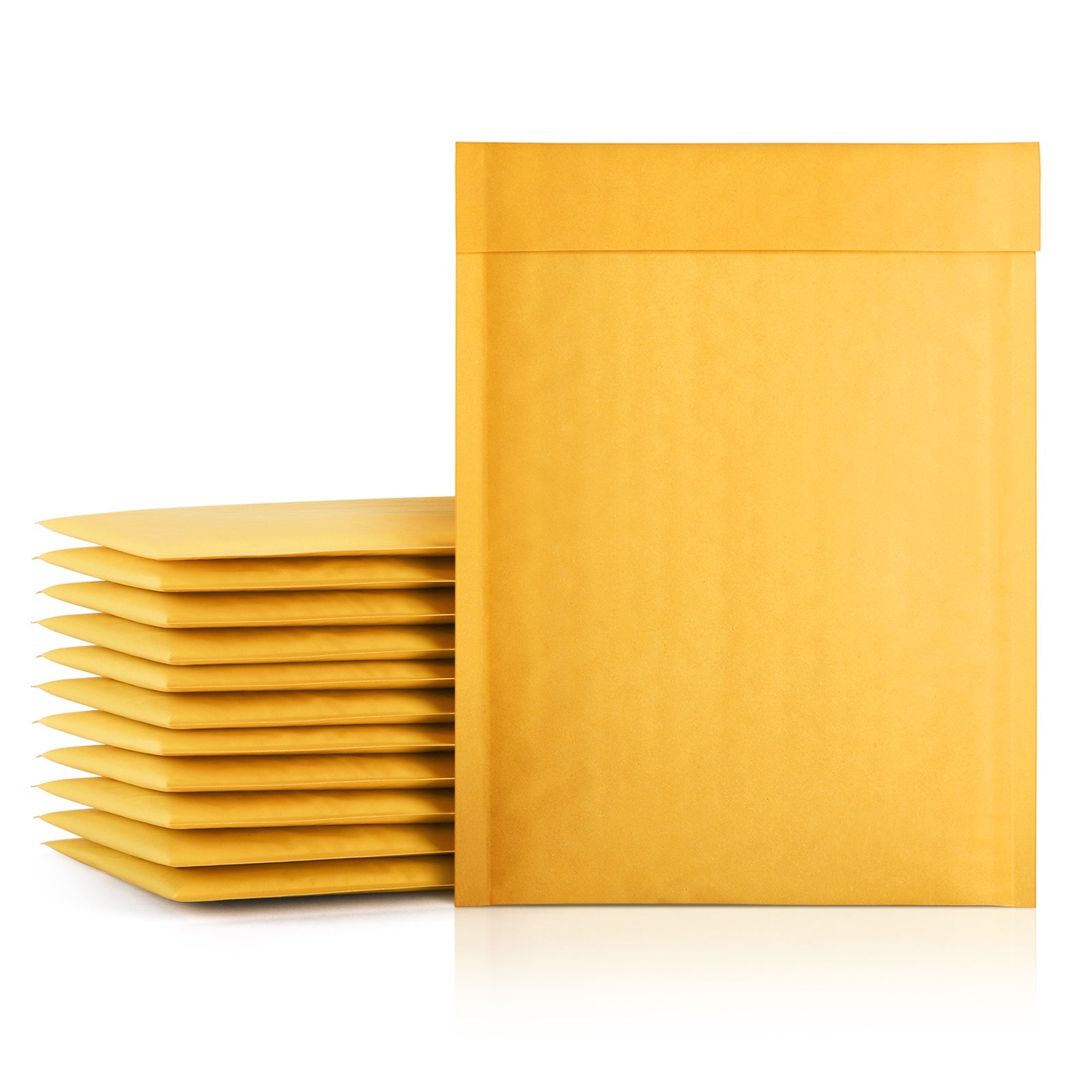 4x8 Kraft Bubble - Mailer Padded Envelope | Yellow - Shipping In Style