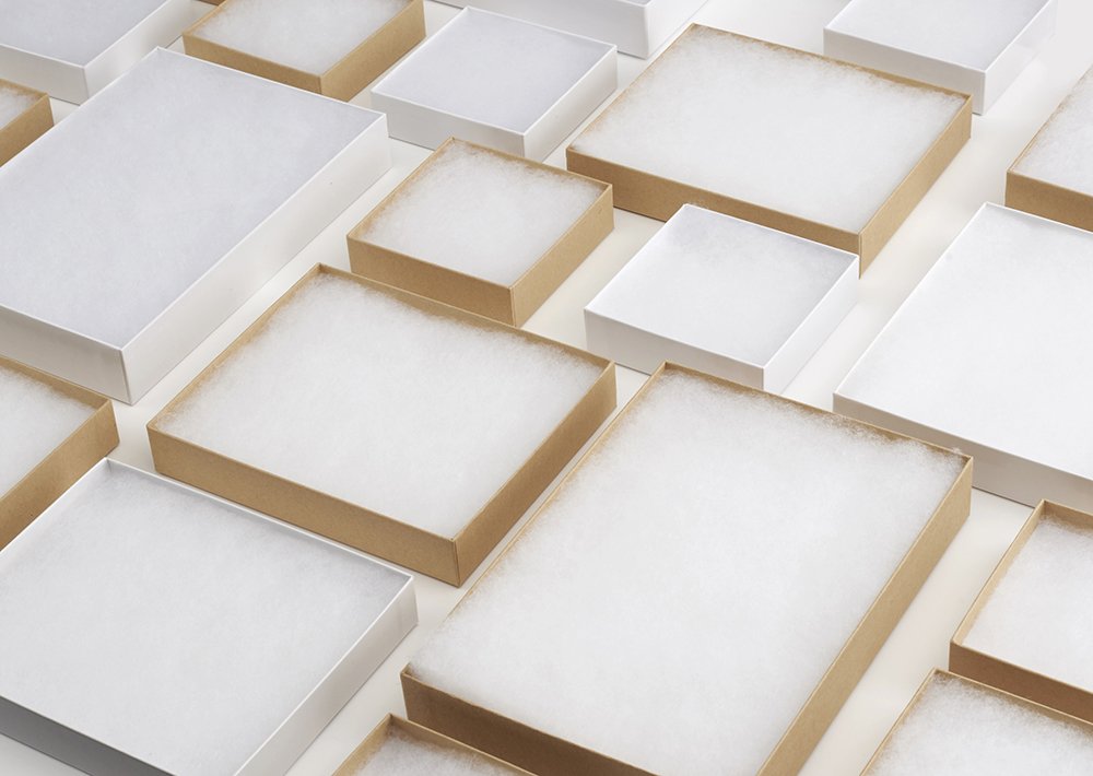6x5x1 Inch Jewelry Kraft Gift Boxes With Lids | 126 Pack Wholesale