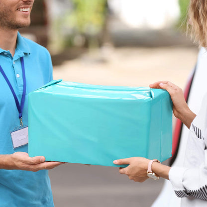 19x24 Poly-Mailer Envelope Shipping Bags | Teal