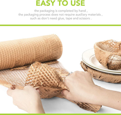 12"x163' Honeycomb Cushioning Wrap Roll Perforated-Packing