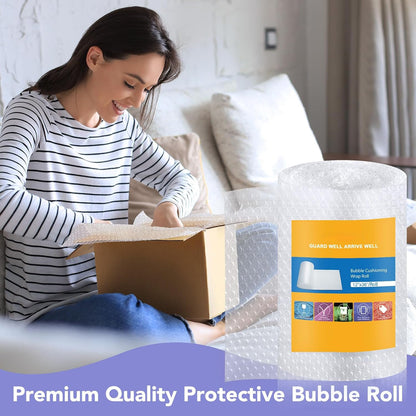 12 Inchx36ft Total Bubble Cushioning Wrap for Packing | 12 Pack Wholesale