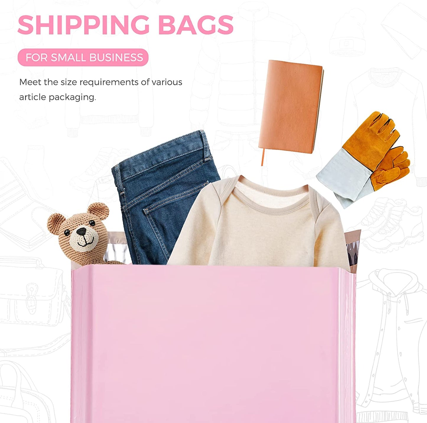6x9 Inch Poly Mailers | 1000 Pack Wholesale