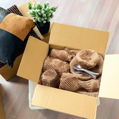 12"x163' Honeycomb Cushioning Wrap Roll Perforated-Packing | 2 Roll Wholesale