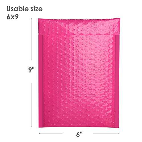 6x10 Bubble - Mailer Padded Envelope | Hot Pink - Shipping In Style