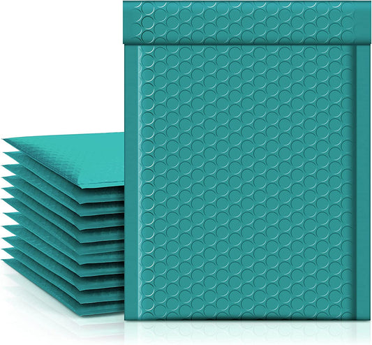 6x10 Bubble - Mailer Padded Envelope | Turquoise Green - Shipping In Style