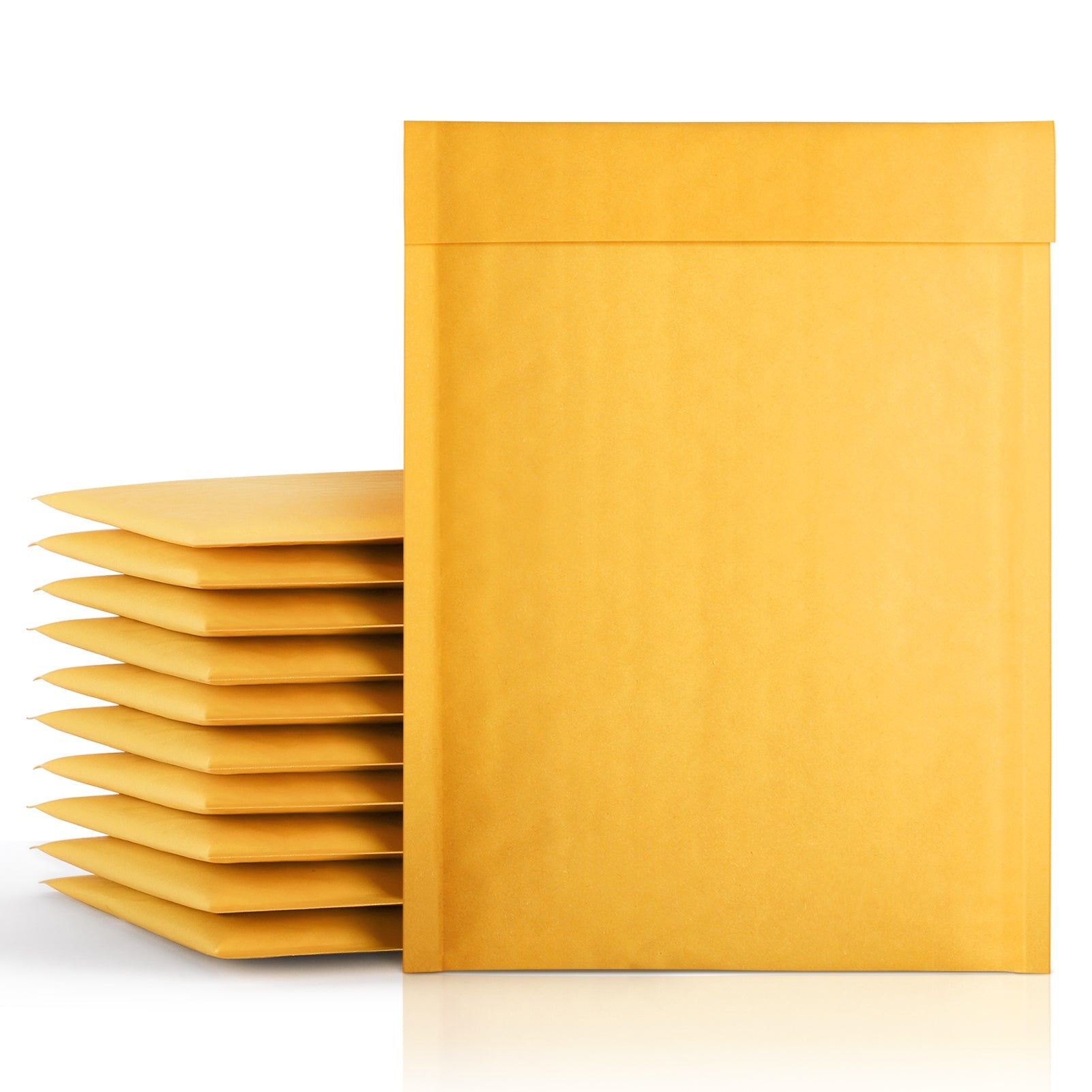 6x10 Kraft Bubble - Mailer Padded Envelope Yellow - Shipping In Style