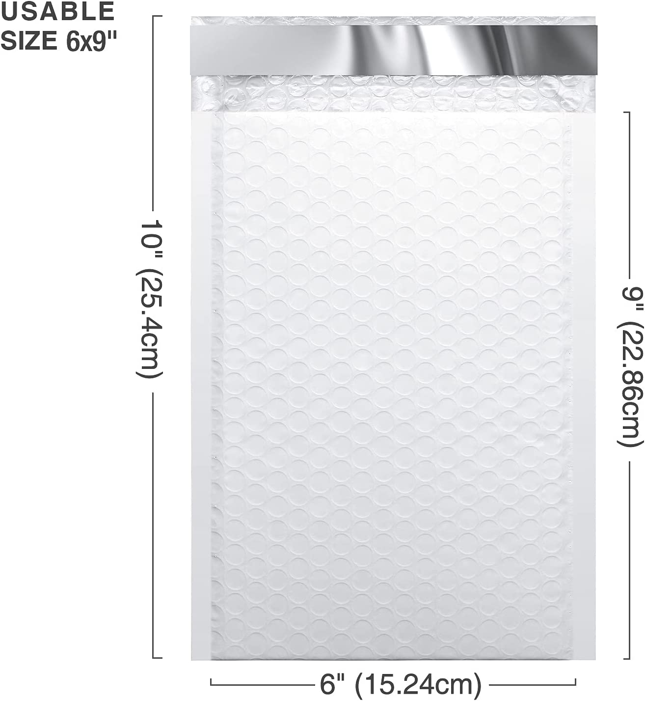 6x10 Inch Bubble Mailers  #0 | Usable Size 6x9" | 600 Pack Wholesale