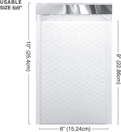 6x10 Inch Bubble Mailers  #0 | Usable Size 6x9" | 600 Pack Wholesale