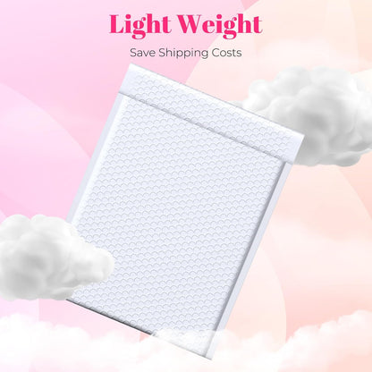 10x14 Bubble Mailer Padded Envelope | Usable Size 10x13" | White