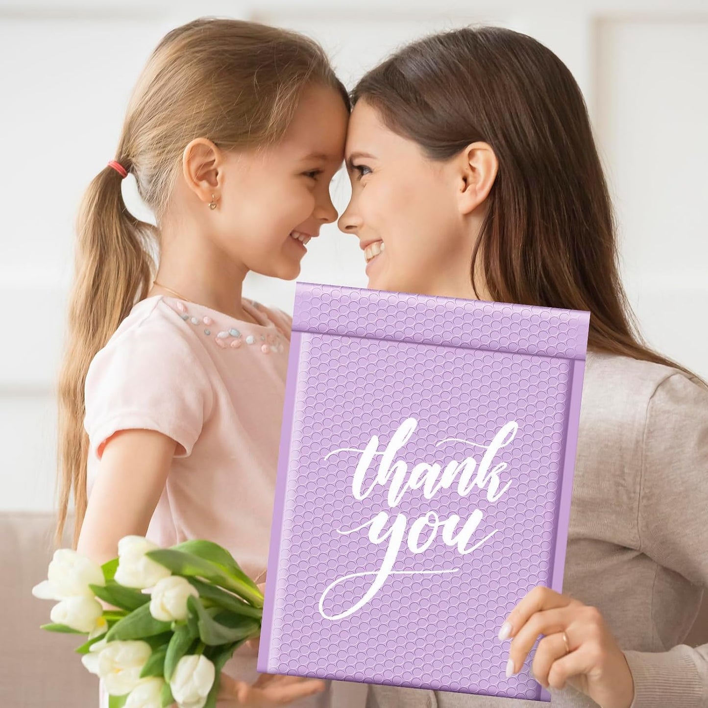 10.5x16 Bubble Mailer #5|Usable Size 10.5x15"| Lavender Purple