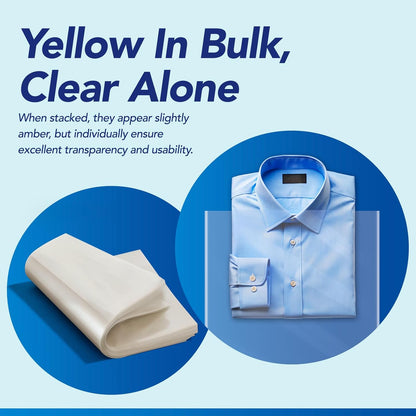 4x6 Inch Clear PVC Heat Shrink Wrap Bags