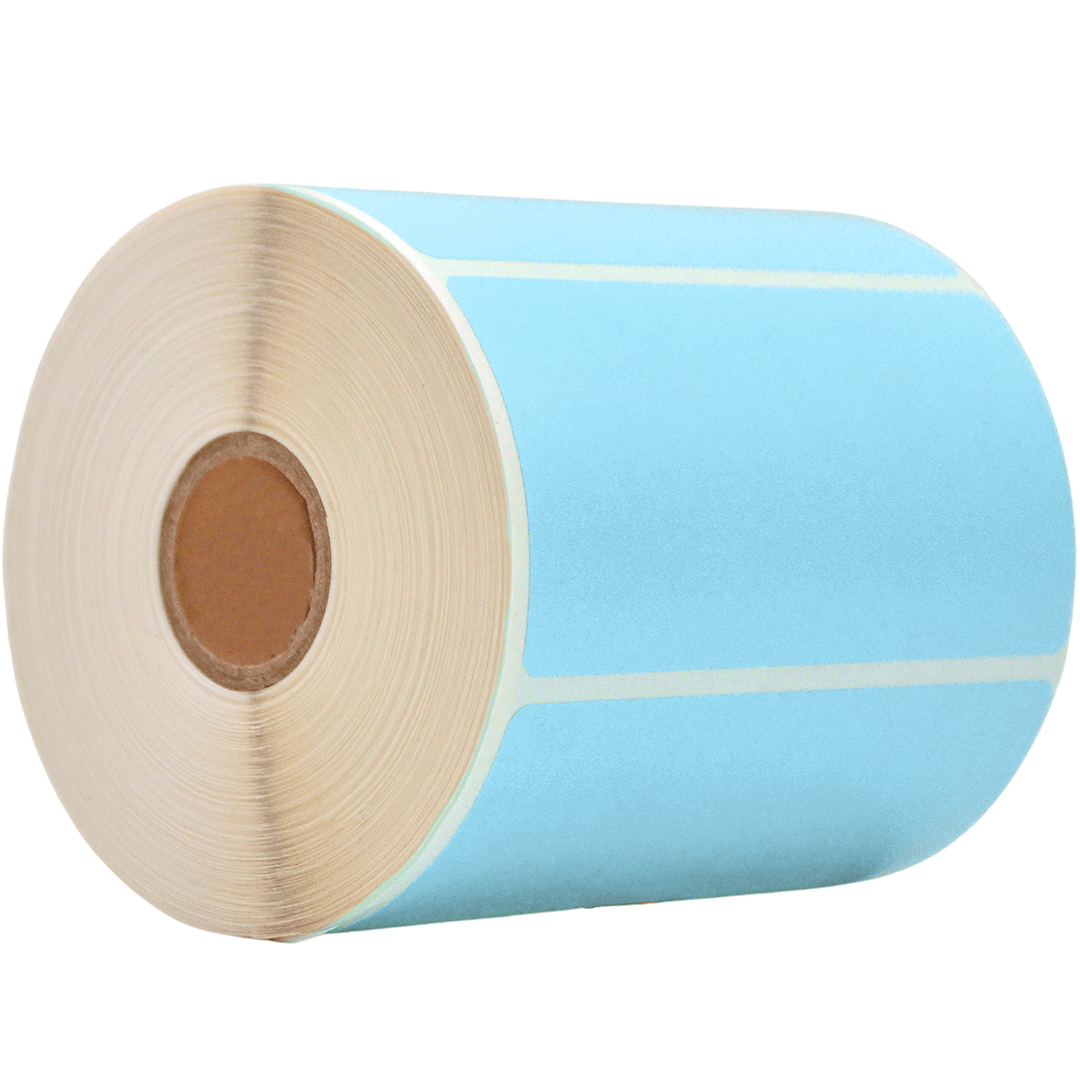 4" x 2" Direct Thermal Labels - 725 Stickers | LB-DTT (Made in USA)
