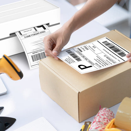 4x6 Direct Thermal Shipping Labels Paper White 200 pack