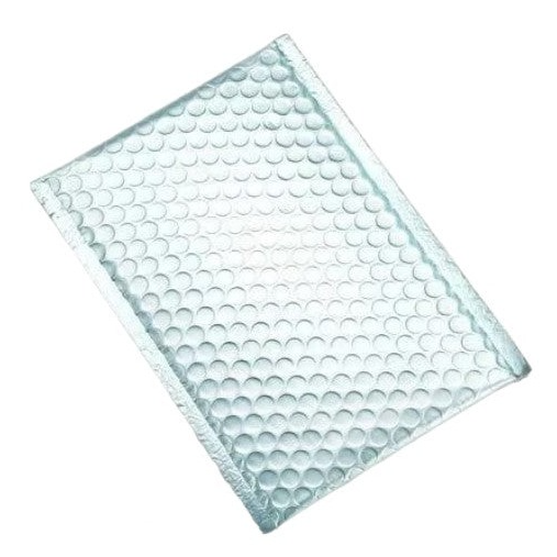 Ice Blue Metallic Bubble Mailers Size 8.5x12 Padded Envelopes