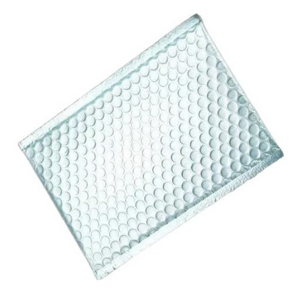 Ice Blue Metallic Bubble Mailers Size 8.5x12 Padded Envelopes