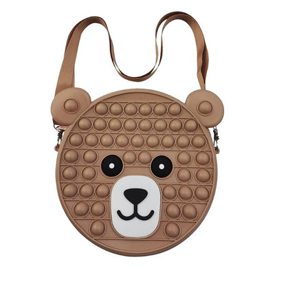 Bear Pop Bags Fidget Bag Bubble Pop Toy - Shipping In Style
