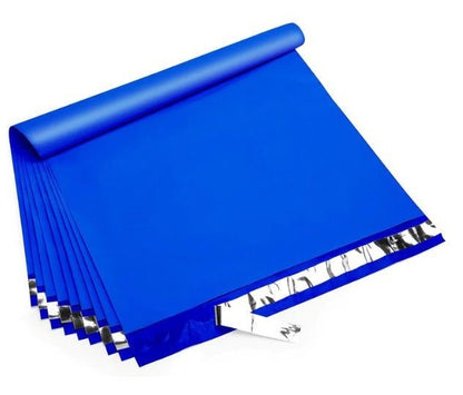 Blue Poly Mailers Size 6x9 Shipping Bags - Shipping In Style