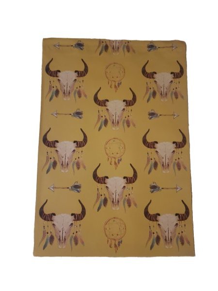 Boho Bull Western Poly Mailers Size 10x13 Colorful Shipping Bags - Shipping In Style
