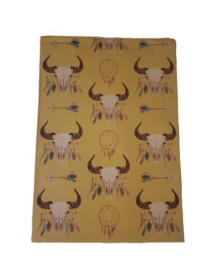 Boho Bull Western Poly Mailers Size 10x13 Colorful Shipping Bags - Shipping In Style