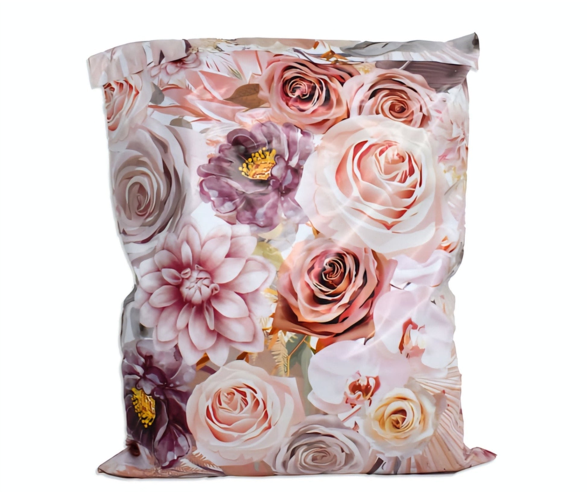 Boho Flowers Poly Mailers Size 14x17 Colorful Shipping Bags - Shipping In Style