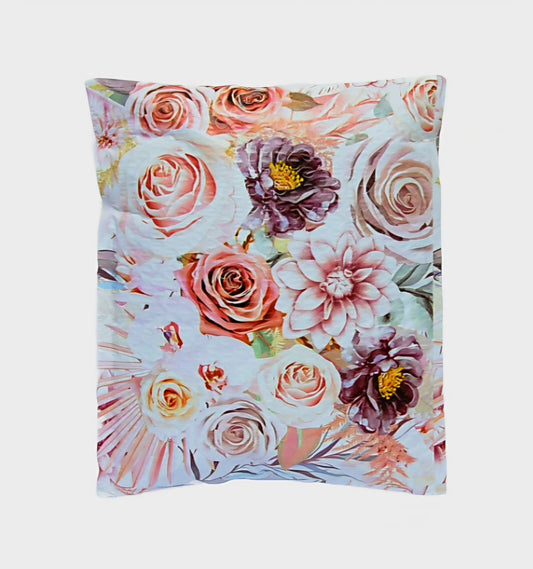 Boho Flowers & Roses Bubble Mailers Size 8.5x12 Padded Shipping Bags - Shipping In Style