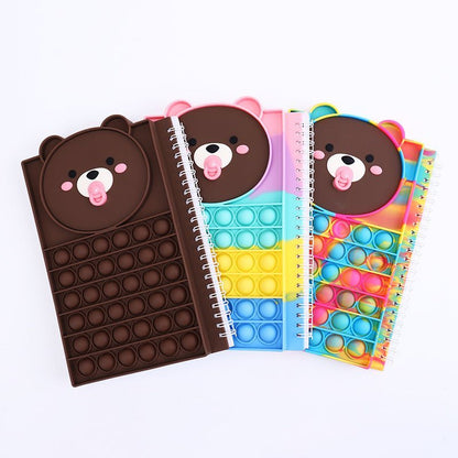 Bubble Pop Bear Fidget Notebooks - Shipping In Style