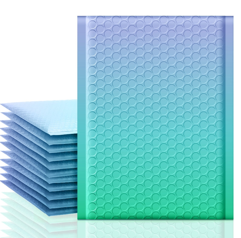 6x10 Bubble Mailer  #0 | Usable Size 6x9" | Fairyland Green