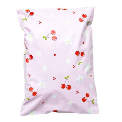 Cherry Poly Mailers Size 7.5x10.5 Shipping Bags - Shipping In Style