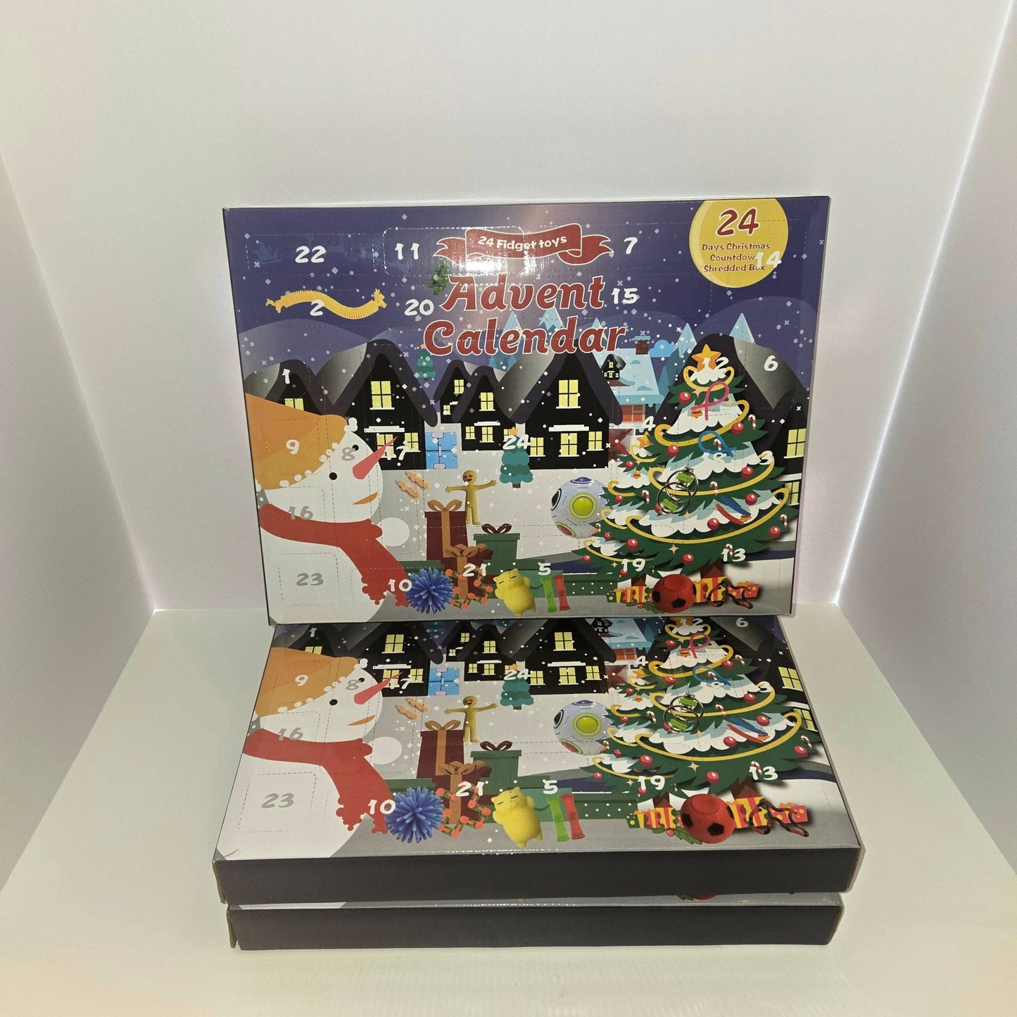 Christmas Advent Calendar Fidget Toy Countdown - Shipping In Style