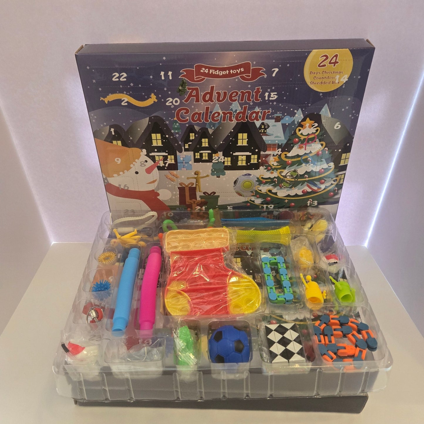 Christmas Advent Calendar Fidget Toy Countdown - Shipping In Style