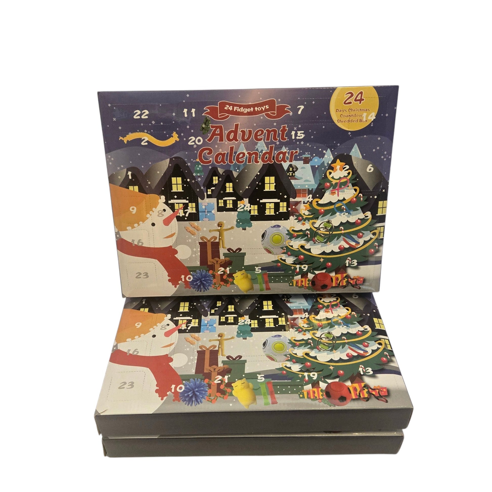 Christmas Advent Calendar Fidget Toy Countdown - Shipping In Style