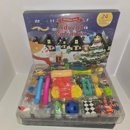 Christmas Advent Calendar Fidget Toy Countdown - Shipping In Style